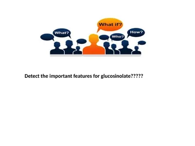 Detect the important features for