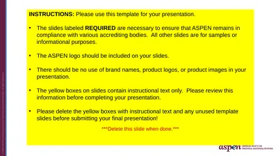 INSTRUCTIONS: Please use this template for your