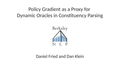 Policy Gradient as a Proxy for Dynamic Oracles in