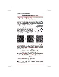 FundamentalsofInterferometry1Two-BeamInterferenceEquation