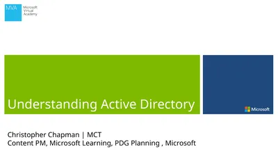 Christopher Chapman | MCT Content PM, Microsoft