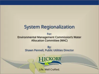 System Regionalization For: Environmental
