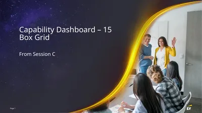 Capability Dashboard – 15 Box Grid From Session C