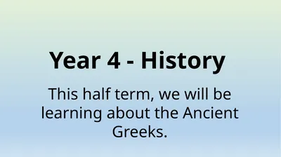 This half term, we will be learning about the