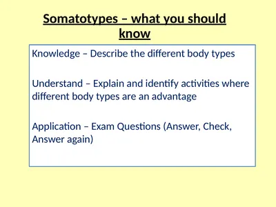 Somatotypes – what you should know Knowledge –