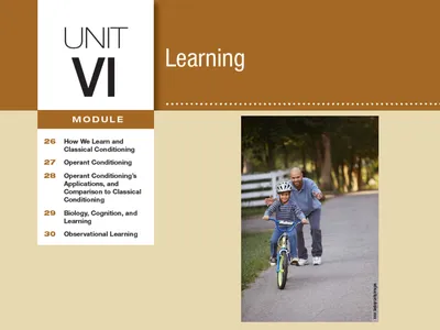 Unit 6 Learning Module 28 Operant Conditioning’s