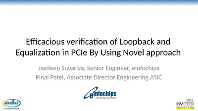 Efficacious verification of Loopback and