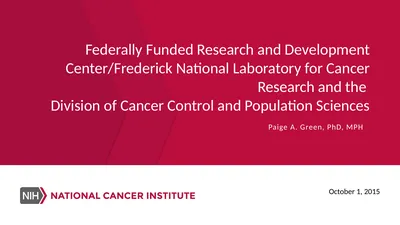 Federally Funded Research and Development