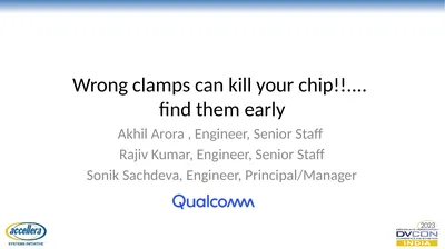 Wrong clamps can kill your chip!!.... find them