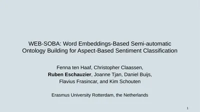 WEB-SOBA: Word Embeddings-Based Semi-automatic