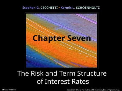Chapter Seven 7-2 Introduction Changes in bond