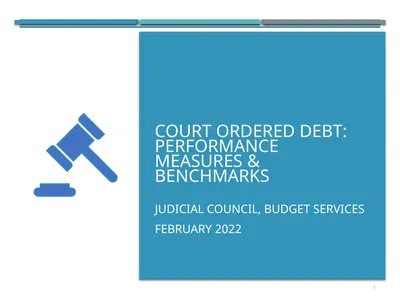 Court Ordered Debt: Performance measures &