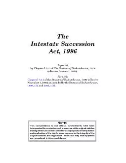 1c. I-13.1INTESTATE SUCCESSION, 1996