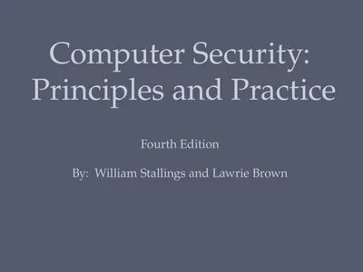 Computer Security: Principles and Practice Fourth