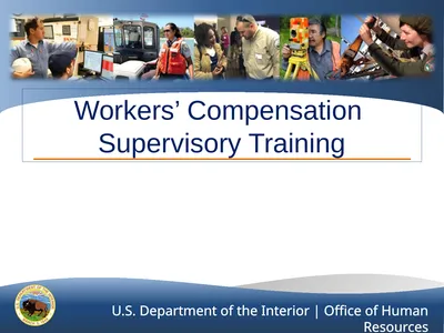 Workers’ Compensation Supervisory Training U.S.