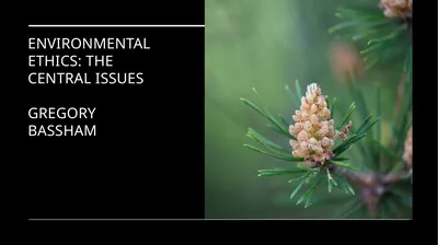 Environmental Ethics: The Central Issues Gregory