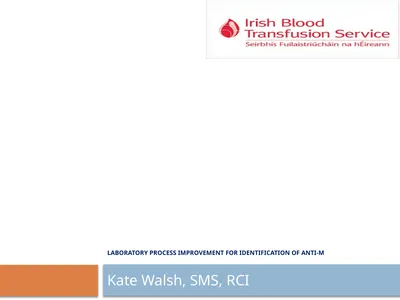 Laboratory process improvement for identification