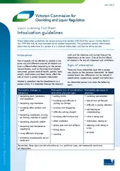 These Intoxication guidelines are issued pursuant to Section 3AB (2) o