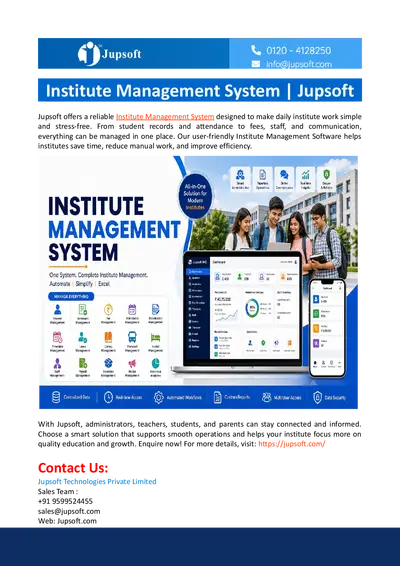 Institute Management System