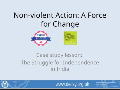 Non-violent Action: A Force for Change Case study