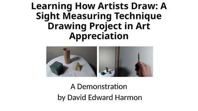 Learning How Artists Draw: A Sight Measuring