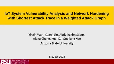 IoT System Vulnerability Analysis and Network