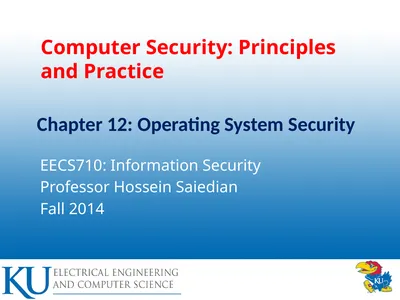 Computer Security: Principles and Practice