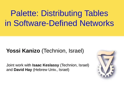 Palette: Distributing Tables in Software-Defined