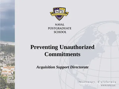 Preventing Unauthorized Commitments Acquisition