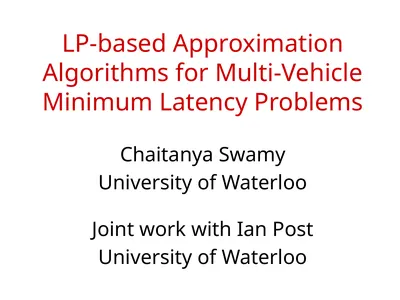 LP-based Approximation Algorithms for
