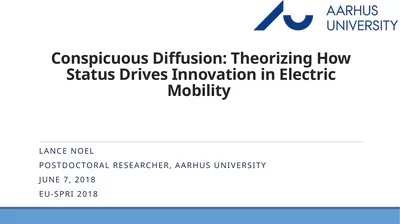 Conspicuous Diffusion: Theorizing How Status
