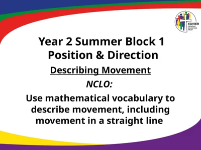 Year 2 Summer Block 1 Position & Direction