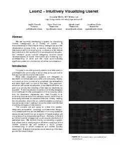 Loom2 – Intuitively Visualizing Usenet  Sociable Media, MIT Media