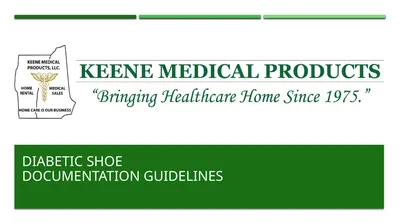 Diabetic Shoe Documentation Guidelines
