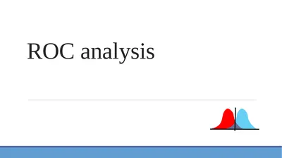 ROC analysis Background Differentially expressed