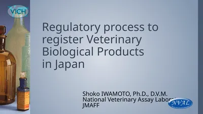 Regulatory process to register Veterinary