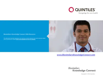Biosimilars Knowledge Connect Slide Resource This