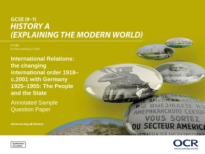 International Relations: the changing