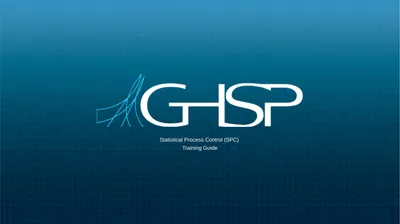 Statistical Process Control (SPC) Training Guide