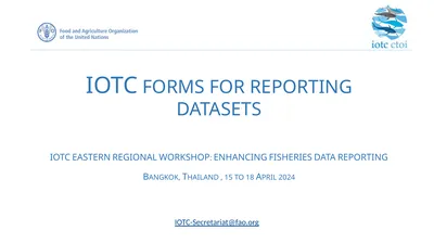IOTC forms for reporting datasets