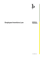 Employee Inventions Law