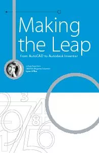 Making the Leap from AutoCAD to Autodesk Inventor