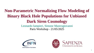 Non-Parametric Normalizing Flow Modeling of Binary
