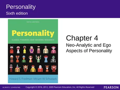 Personality Sixth edition Chapter 4 Neo-Analytic