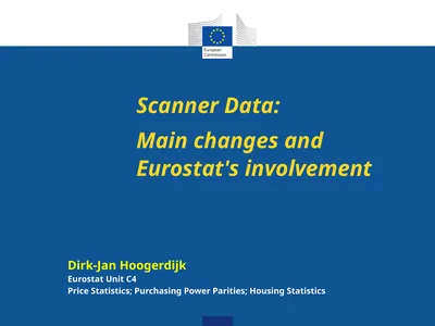 Scanner Data: Main changes and Eurostat's