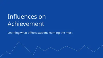 Learning what affects student learning the most
