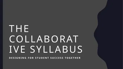 The Collaborative Syllabus Designing for Student