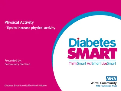 Physical Activity - Tips to increase physical