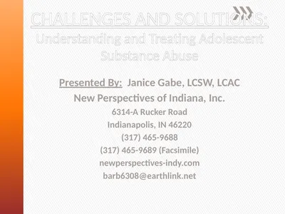 CHALLENGES AND SOLUTIONS: Understanding and
