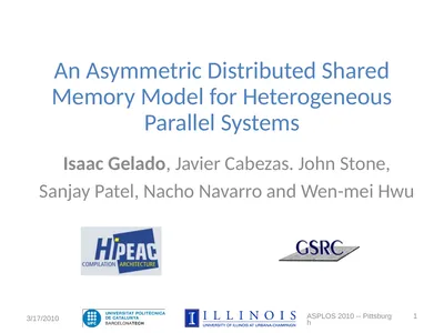 An Asymmetric Distributed Shared Memory Model for